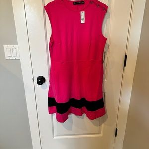 NY&C hot pink sleeveless dress